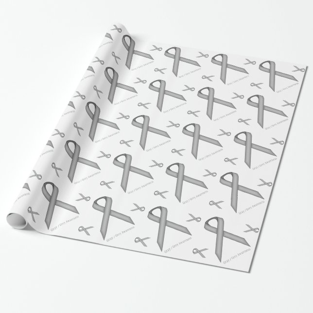 Papier Cadeau Grey / Grey Alternatif Rot. par Kenneth Yoncich (Déroulé)