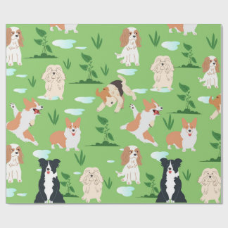 Papier Cadeau Gribouillis de chien
