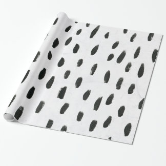 Papier Cadeau griffonnage tiré par la main