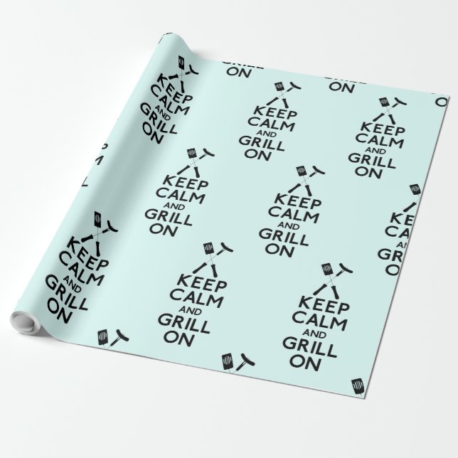 Papier Cadeau Grill (Déroulé)