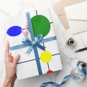 Papier Cadeau Grille Bauhaus