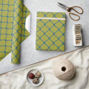 Papier Cadeau Grille de lien de chaîne