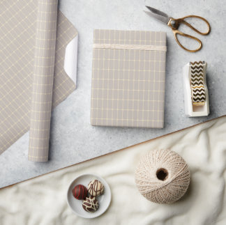 Papier Cadeau Grille moderne