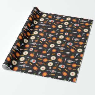 Papier Cadeau Grillin' et le Motif de Chillin'