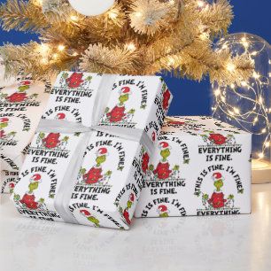 Papier Cadeau Grinch Tout va bien