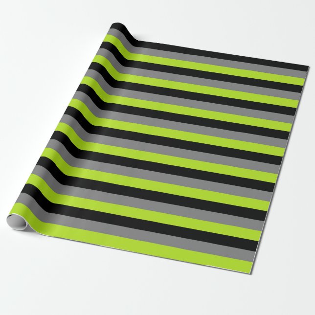 Papier Cadeau Gris noir, charbon de bois et chaux Gris vert (Déroulé)