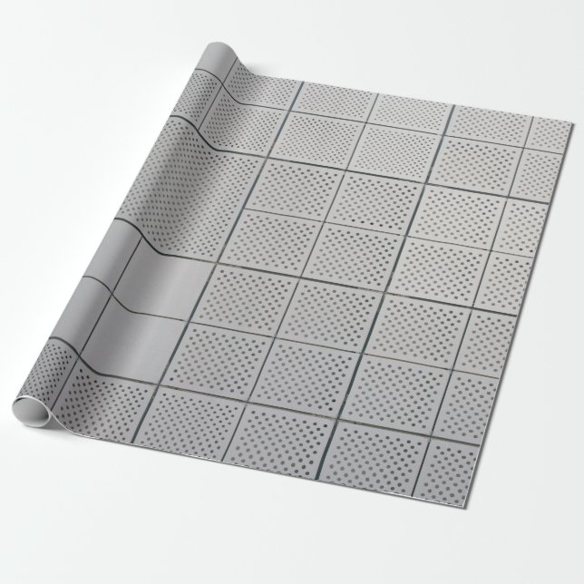 Papier Cadeau Gris numérique (Déroulé)