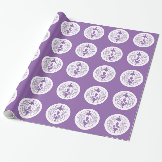Papier Cadeau Grue de Nanbu (Déroulé)
