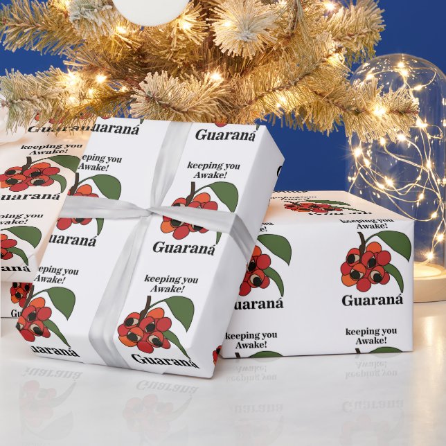 Papier Cadeau Guarana Plant Botanical (Vacances)