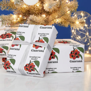 Papier Cadeau Guarana Plante Botanique