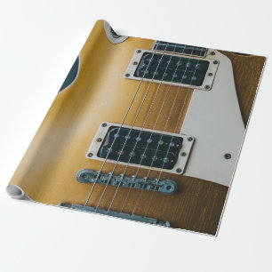 Papier Cadeau Guitare acoustique géniale