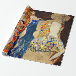 Papier Cadeau Gustav Klimt - La mariée (inachevée)