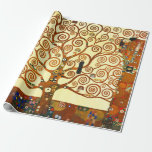 Papier Cadeau Gustav Klimt L'Arbre de la Vie<br><div class="desc">Gustav Klimt L'Arbre de la Vie Beaux papiers d'art</div>