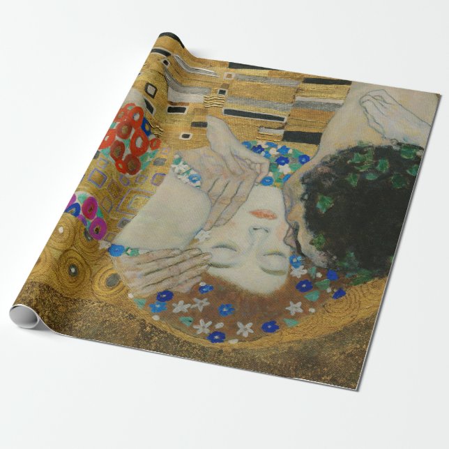 Papier Cadeau Gustav Klimt Le Baiser (Déroulé)