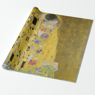 Papier Cadeau Gustav Klimt - Le baiser