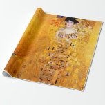 Papier Cadeau Gustav Klimt Portrait d'Adele Bloch-Bauer I<br><div class="desc">Gustav Klimt Portrait d'Adele Bloch-Bauer I Wrapper Paper</div>