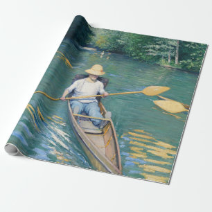 Papier Cadeau Gustave Caillebotte - Skiffs on the Yerres