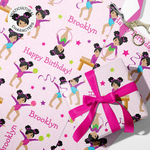 Papier Cadeau Gymnastique multiculturelle