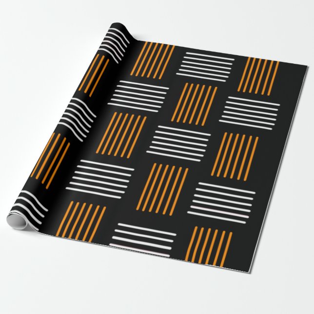 Papier Cadeau Halloween (Déroulé)