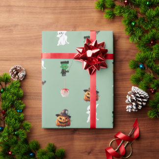 Papier Cadeau Halloween