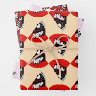 Papier cadeau Halloween éffrayant amusant