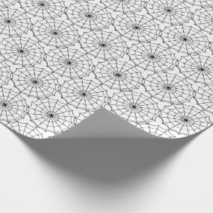 Papier Cadeau Halloween envelopper les pages d'araignée de papi