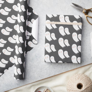 Papier Cadeau Halloween fantôme Éffrayant