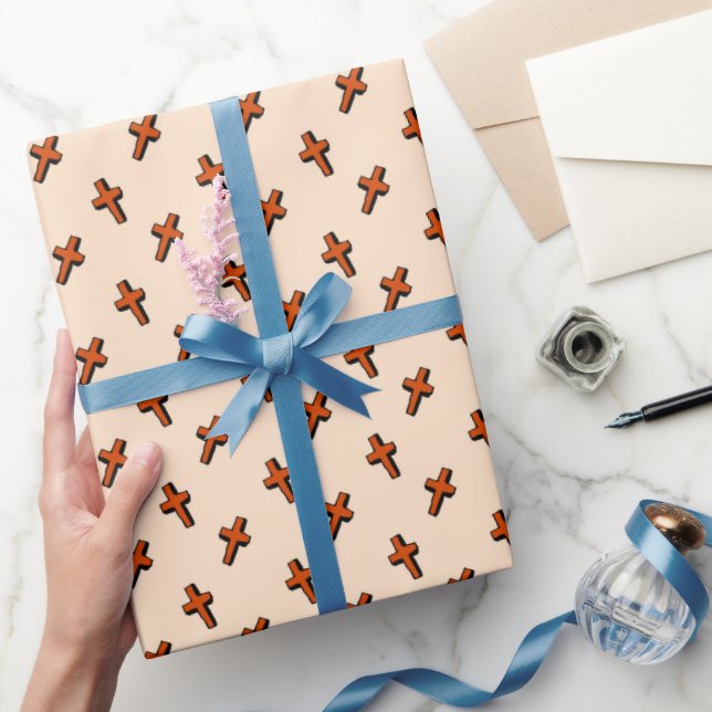 Papier Cadeau Halloween Pattern  (Cadeaux)