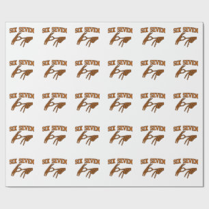 Papier Cadeau Halloween Six Sept Mèmes Langue Des Signes 67 Maso