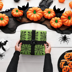 Papier Cadeau Halloween Spiderweb