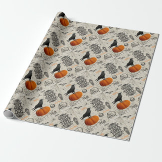 Papier Cadeau Halloween vintage
