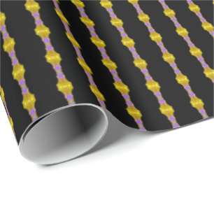 Papier Cadeau HAMbywg - Enveloppement cadeau - Bars d'or et de v
