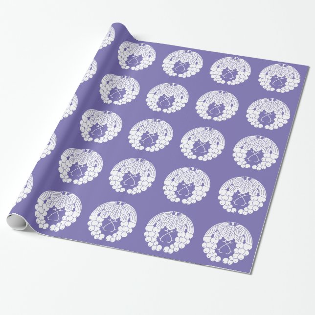 Papier Cadeau Hangage des raisins (Déroulé)