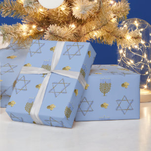 Papier Cadeau Hanoukka