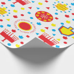 Papier Cadeau Hanoukka/Chanukah Envelopper le papier Colorful Cr<br><div class="desc">Enveloppe Cadeau Hanoukka "Colorful Crazy 8 Nuits". Profitez de mon nouveau design de papier d'emballage. Le prix varie selon que vous choisissez entre 4 types de papier et 5 tailles de papier. Merci de vous être arrêté et de faire du shopping. Votre entreprise est grandement appréciée. Bon appétit ! Chag/Happy...</div>