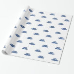 Papier Cadeau Hanoukka heureux !<br><div class="desc">Hanoukka heureux ! Chanukah heureux ! L'une ou l'autre manière vous l'orthographiez, célébrez heureusement avec la famille et les amis.</div>
