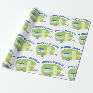 Papier Cadeau Happy Campers