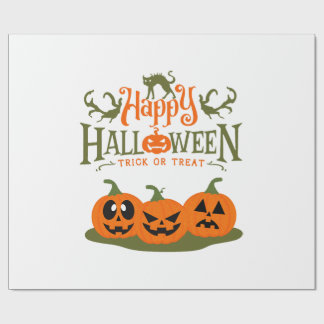 Papier Cadeau Happy Halloween - Cool Halloween