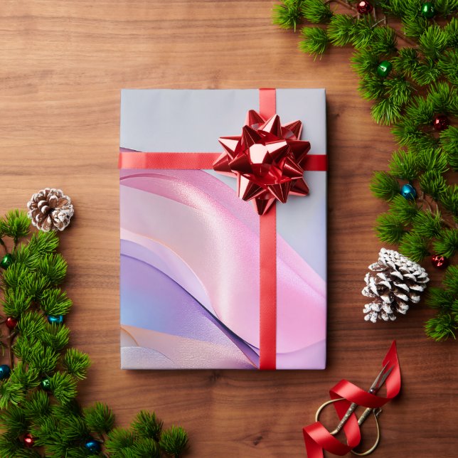 Papier Cadeau Harmonie fluide en mouvement (Cadeau de vacances)