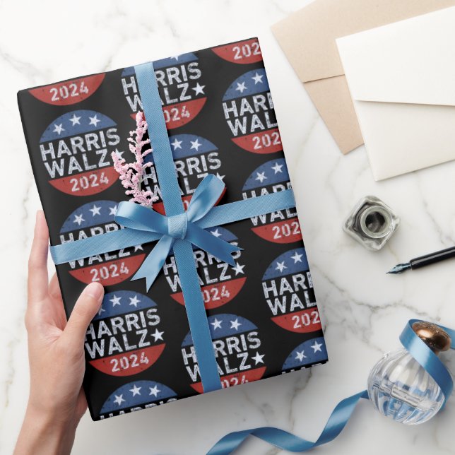 Papier Cadeau Harris Walz Walz Harris Walz (Cadeaux)