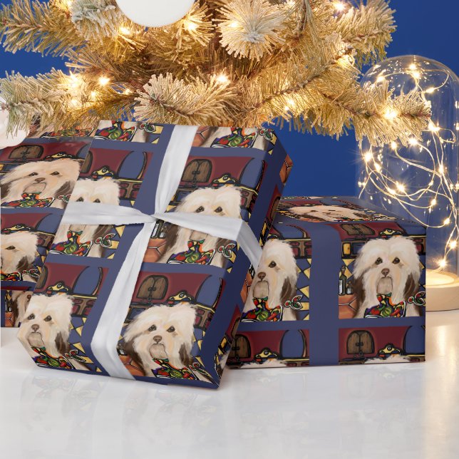 PAPIER CADEAU HAVANAIS      (Vacances)