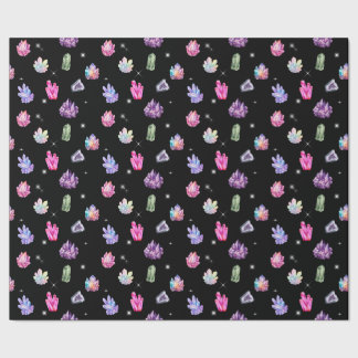 Papier Cadeau Healing Crystals Wrapping Paper