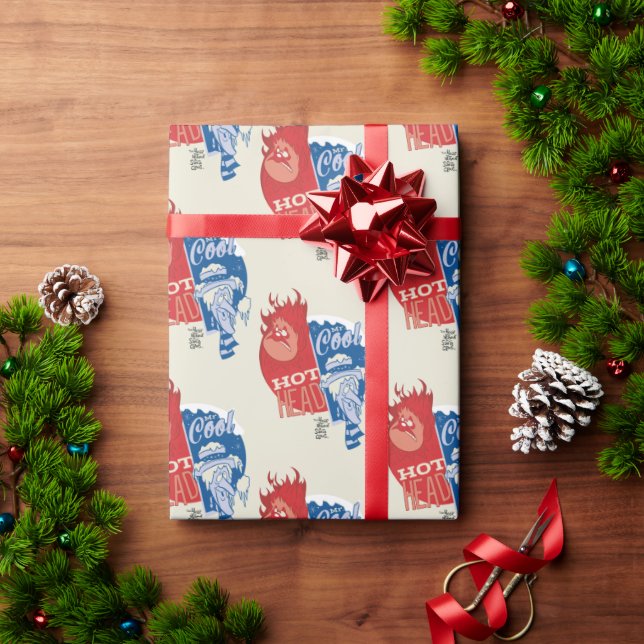 Papier Cadeau Heat Miser Hot Head & Snow Miser M. Cool (Cadeau de vacances)
