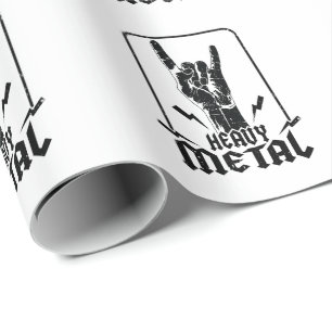 Papier Cadeau Heavy metal