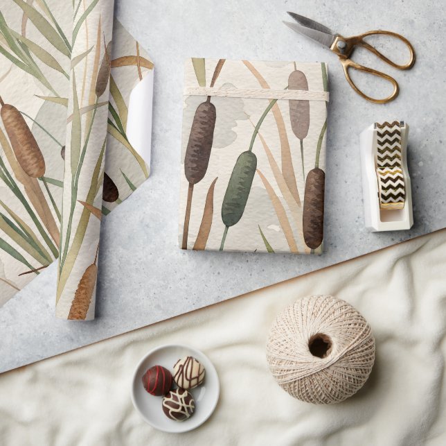 Papier Cadeau Herbe de la forêt (Artisanat)