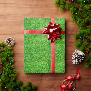 Papier Cadeau Herbe verte