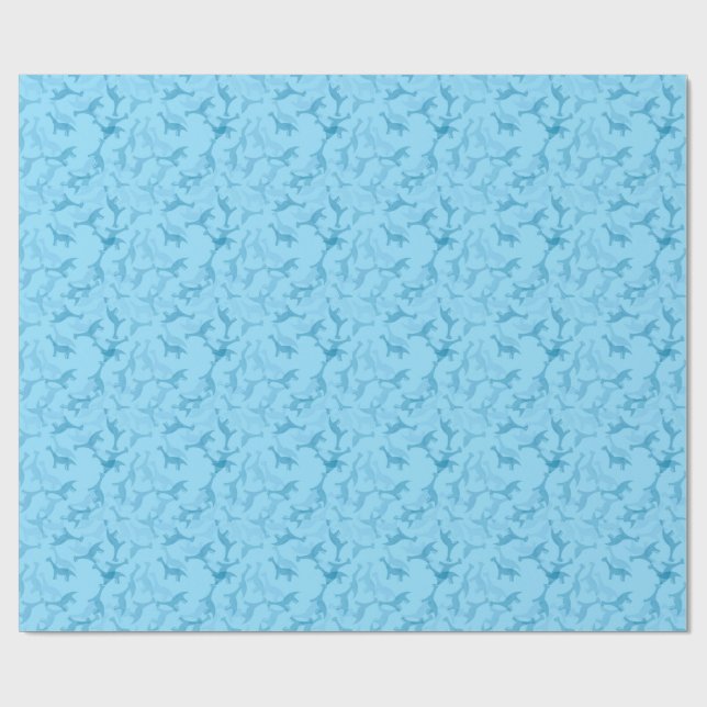 Papier Cadeau Herbert le Dino (Plat)