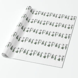 Papier Cadeau Herbes du jardin