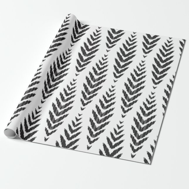 Papier Cadeau Herringbone seamless pattern for home decor ideas. (Déroulé)