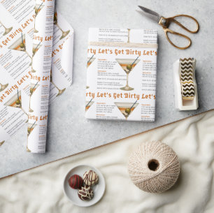 Papier Cadeau Heure du cocktail : découvrez la recette du Dirty 